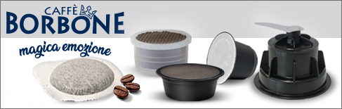 Kaffeekapseln-und Pads Caffè Borbone