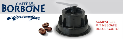Borbone Kaffeekapseln kompatibel mit Nescafé Dolce Gusto Caffe Borbone Kaffeekapseln kompatibel mit Nescafé Dolce Gusto