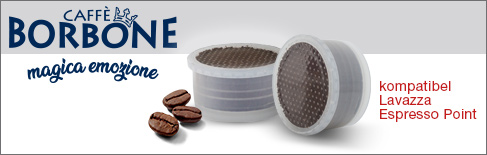 Kaffeekapseln Caffè Borbone kompatibel Lavazza Espresso Point Kaffeekapseln Caffè Borbone kompatibel Lavazza Espresso Point
