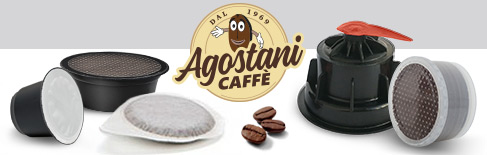 Italienischer Kaffee kapseln und pads Caffè Agostani