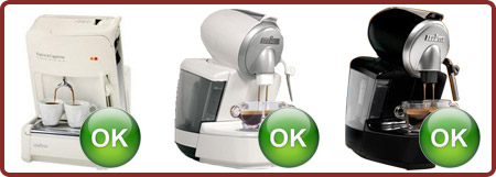 Kompatibilität mit Lavazza Kaffeemaschinen