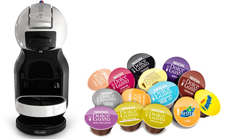 Macchina  Caffé Piccolo Grigio Antracite Krups KP100B10 Nescafé Dolce Gusto