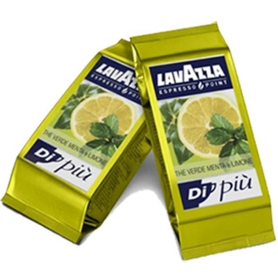 Bild von Grüner Tee Pfefferminz-Zitrone  Lavazza Espresso Point 50 Kapseln