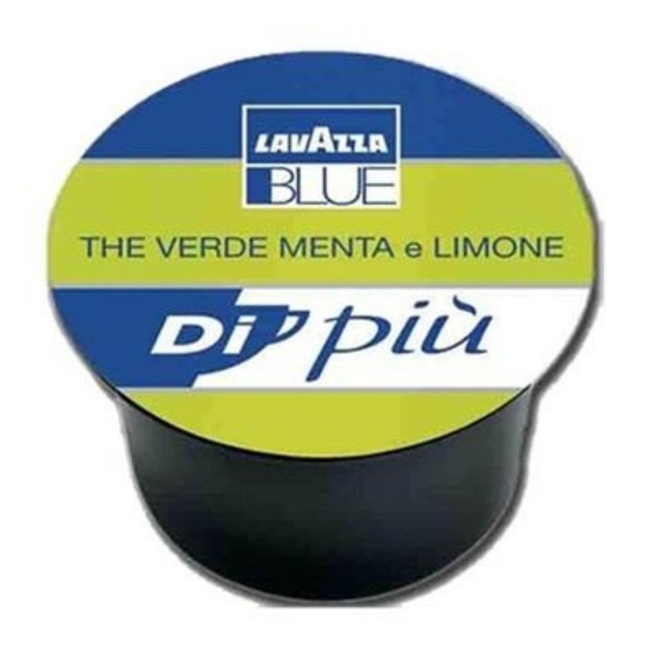 Bild von Grüner Tee Pfefferminz Zitrone Lavazza BLUE 50 Kapseln