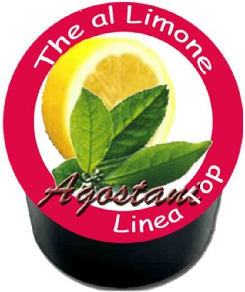 Bild von 50 Teekapseln Zitronentee Agostani  kompatibel mit Kaffeemaschinen Lavazza BLUE und Lavazza In Black