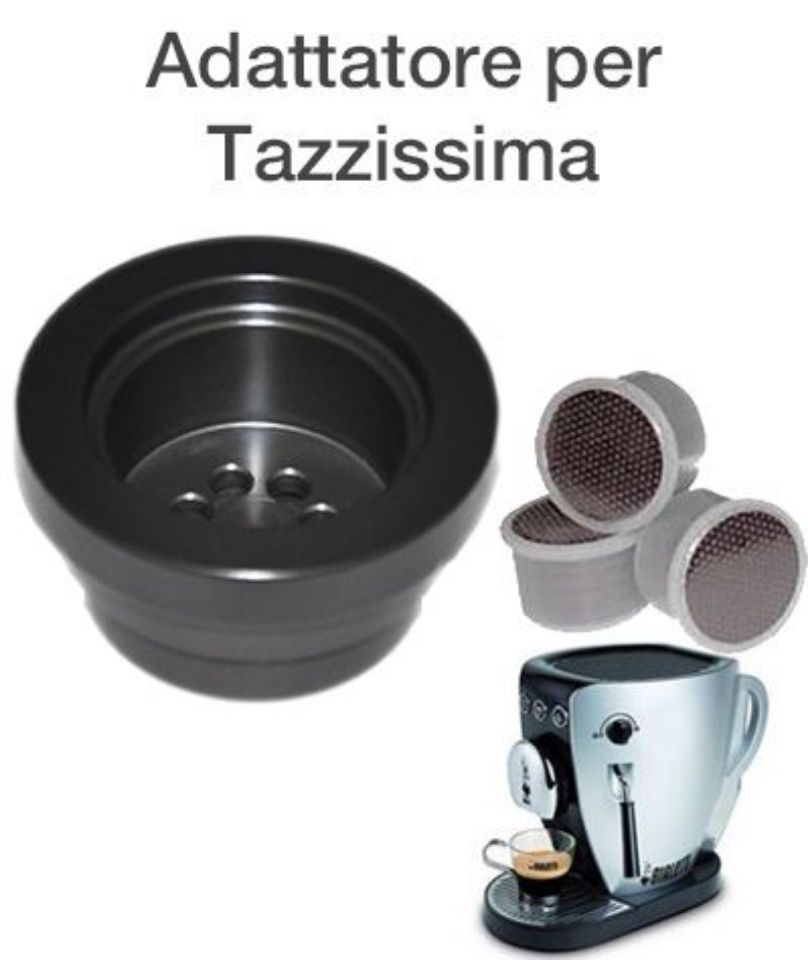 Bild von Adapter für Kaffeemaschine Tazzissima + 300 Kapseln Agostani 