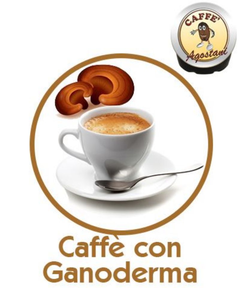 Bild von 14 Kaffeekapseln mit Ganoderma Agostani SMALL kompatibel Lavazza a Modo Mio 