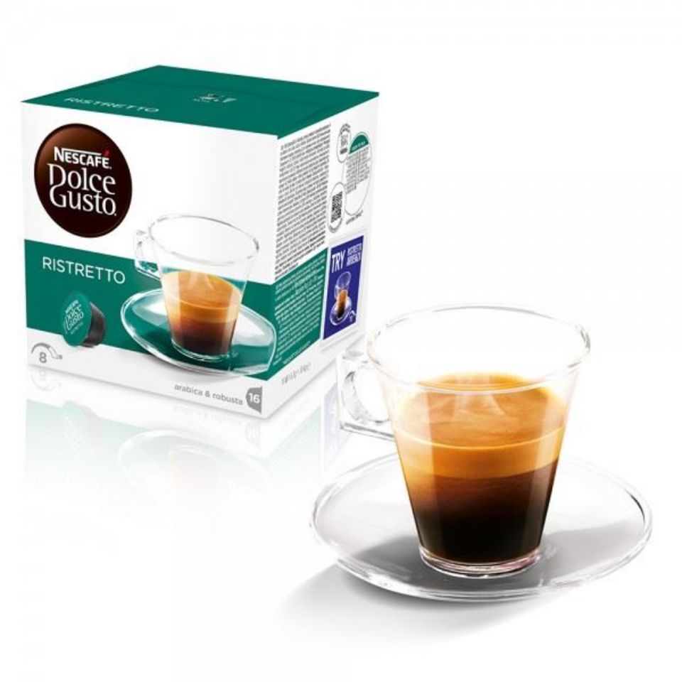 Bild von 96 Kapseln Nescafè Dolce Gusto Espresso Ristretto