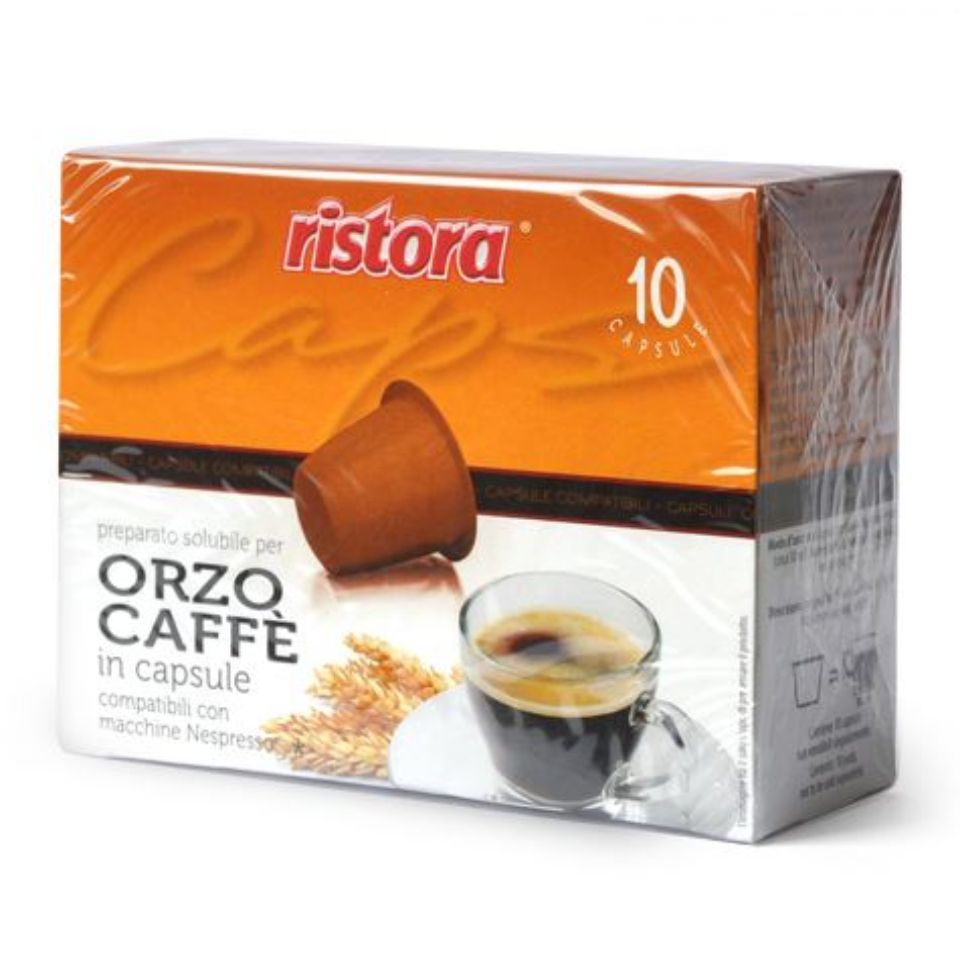 Bild von 10 Kapseln Orzo e Caffè/Malz und Kaffee Ristora kompatibel Nespresso