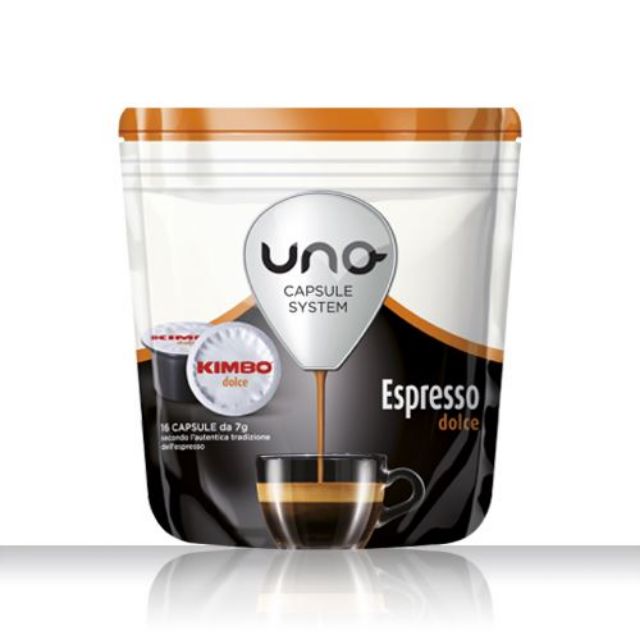 96 Kapseln caffè Kimbo für Maschinensystem UNO Mischung Sublime 100% Arabica