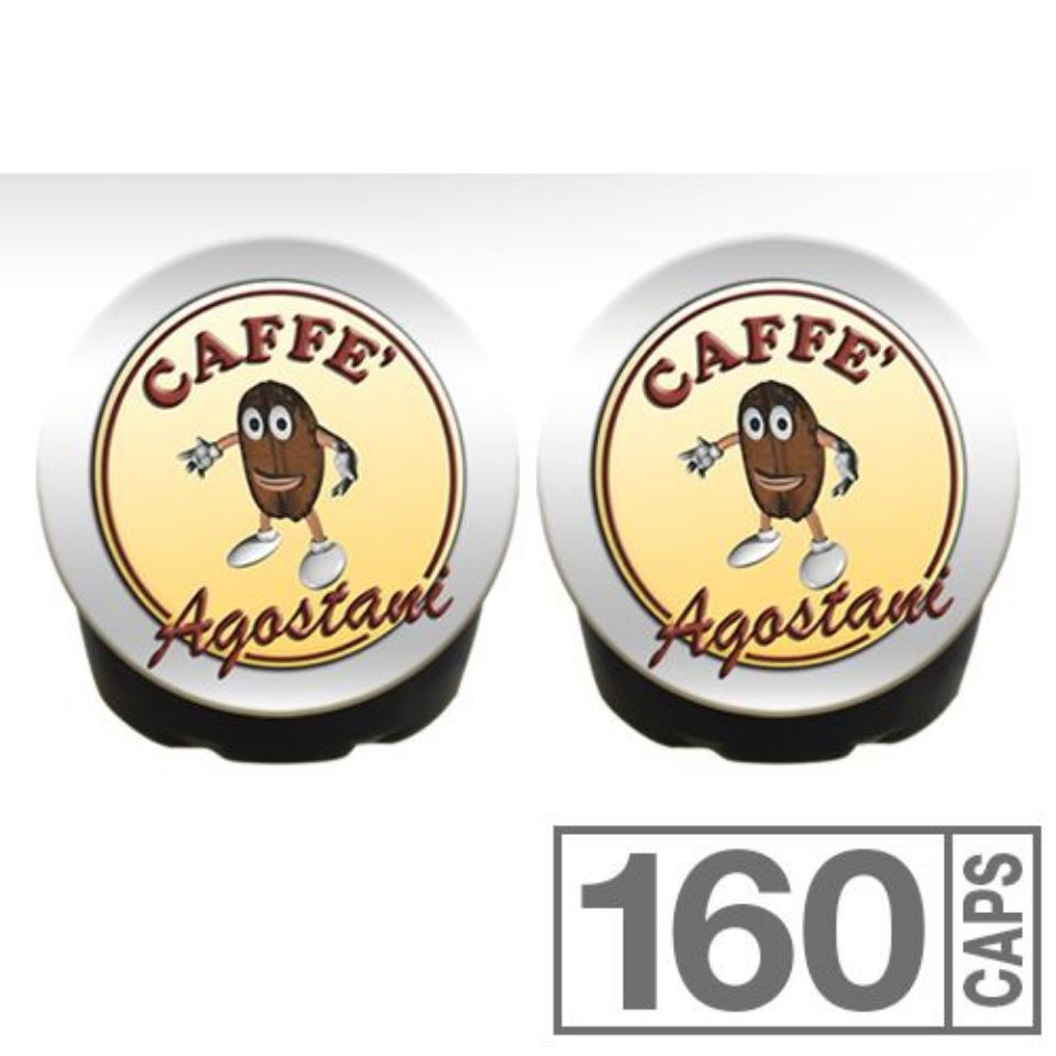 Bild von SONDERANGEBOT: 160 Tee-und Kaffeekapseln aromatizzati Agostani SMALL Mix kompatibel Lavazza A Modo Mio Spedition kostenlos