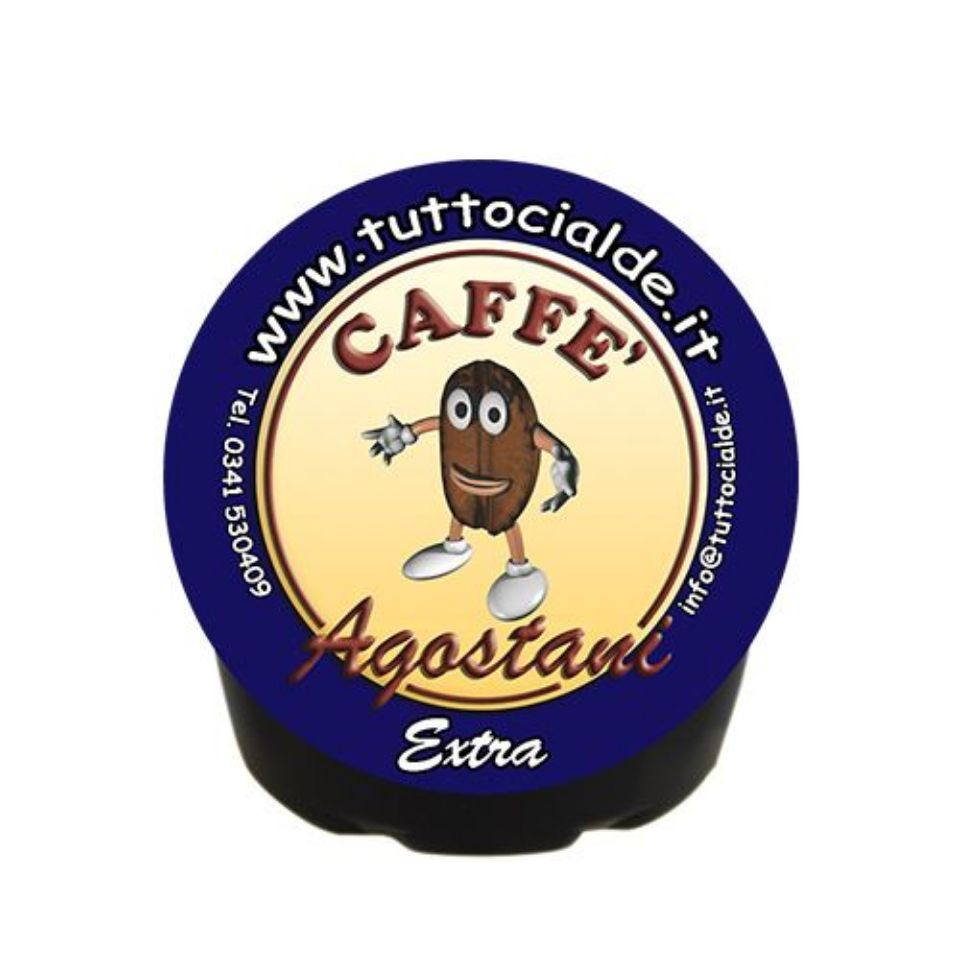 Bild von 70 Kaffeekapseln Agostani SMALL Extra  alternativ zu Lavazza A Modo Mio 