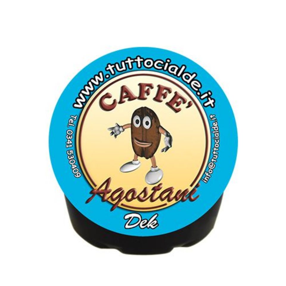 Bild von 70 Kaffeekapseln Agostani SMALL Entkoffeiniert passend Lavazza A Modo Mio