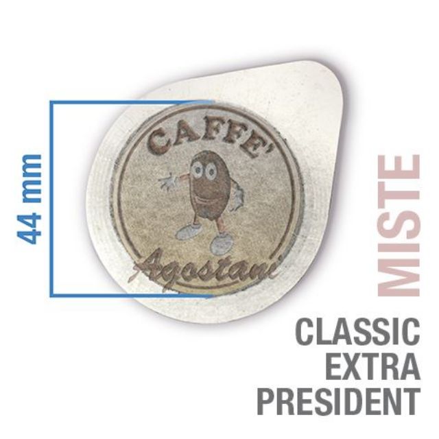 Zeige Details für 150 Kaffeepads Agostani MIX  44mm ESE kompatibel MOKONA Bild von 150 Kaffeepads Agostani MIX  44mm ESE kompatibel MOKONA