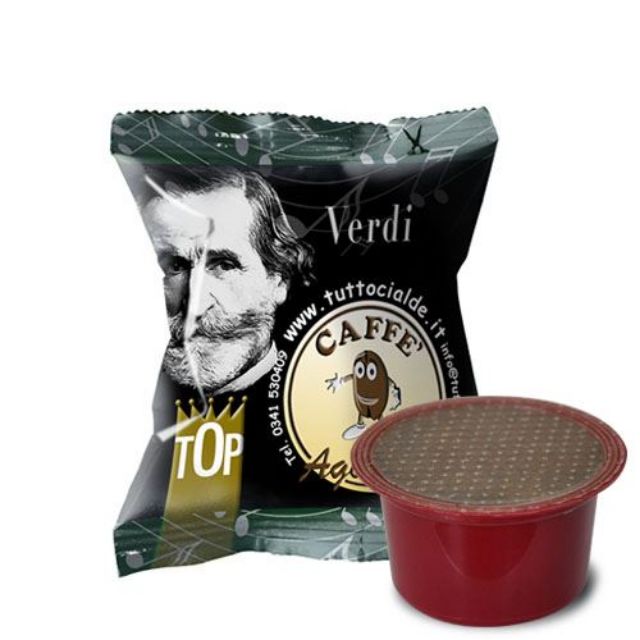 Zeige Details für 50 Kaffeekpaseln Agostani Verdi kompatibel Kaffeemaschinen Lavazza BLUE und Lavazza In Black Bild von 50 Kaffeekpaseln Agostani Verdi kompatibel Kaffeemaschinen Lavazza BLUE und Lavazza In Black
