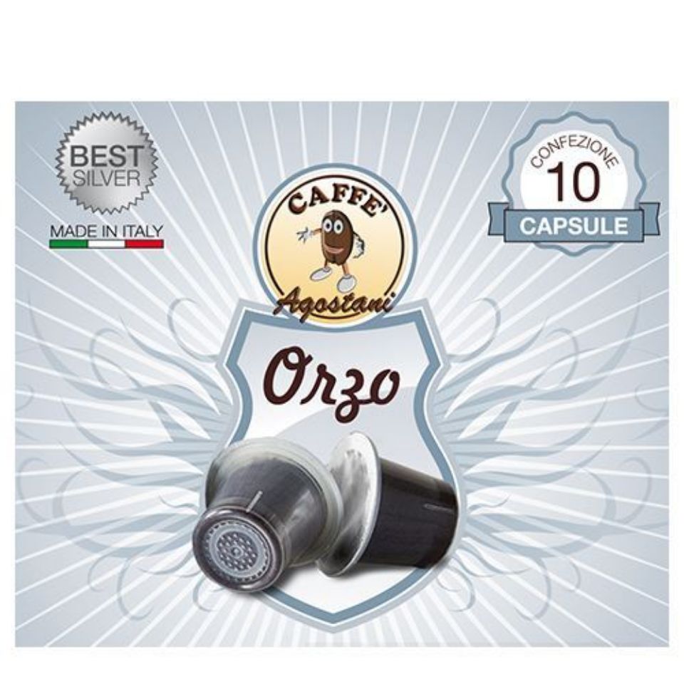 Bild von 60 Kapseln Gerstekaffee Agostani Best Silver kompatibel mit Nespresso