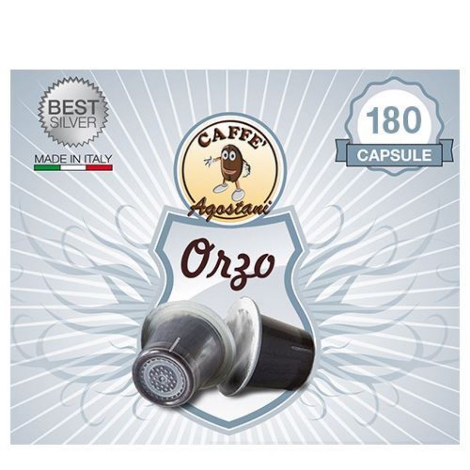 Bild von SONDERANGEBOT: 180 Kaffeekapseln Kaffee Agostani BEST Orzo kompatibel mit Nespressoatibel Nespresso kostenlose Spedition