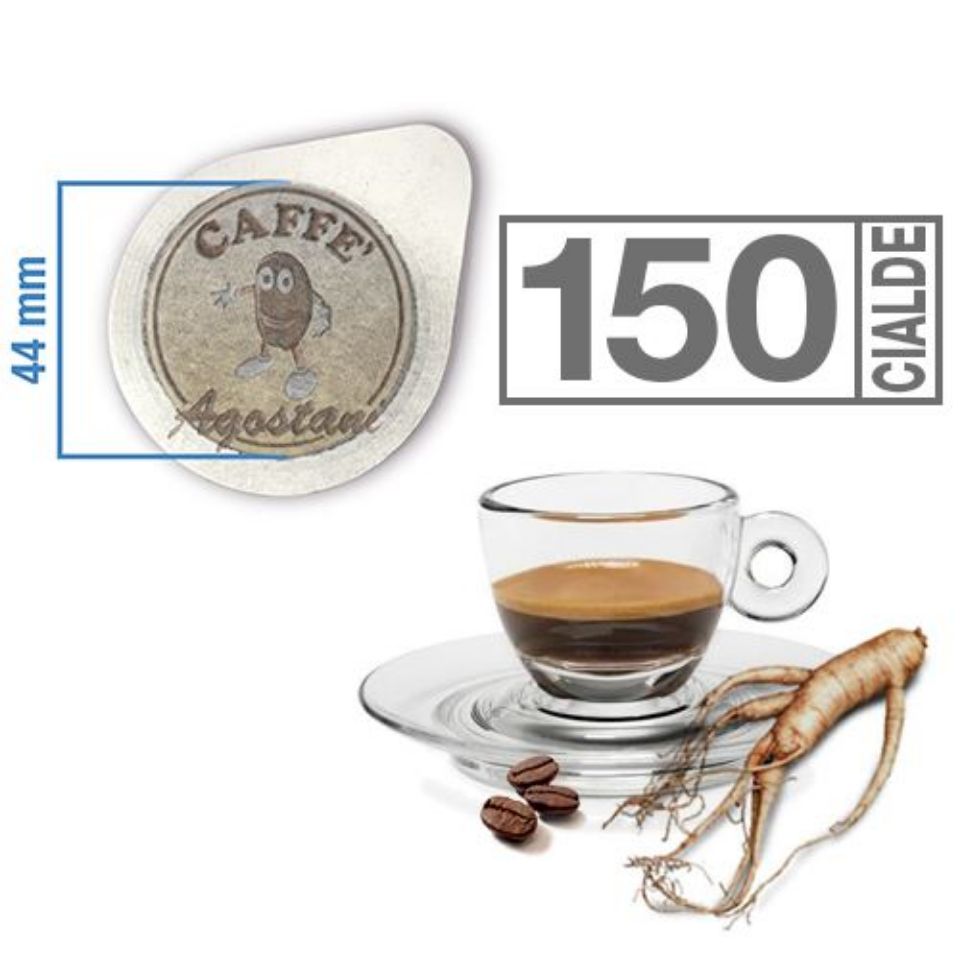 Bild von 150 Kaffeepads ESE 44mm Agostani Ginseng kompatibel MOKONA