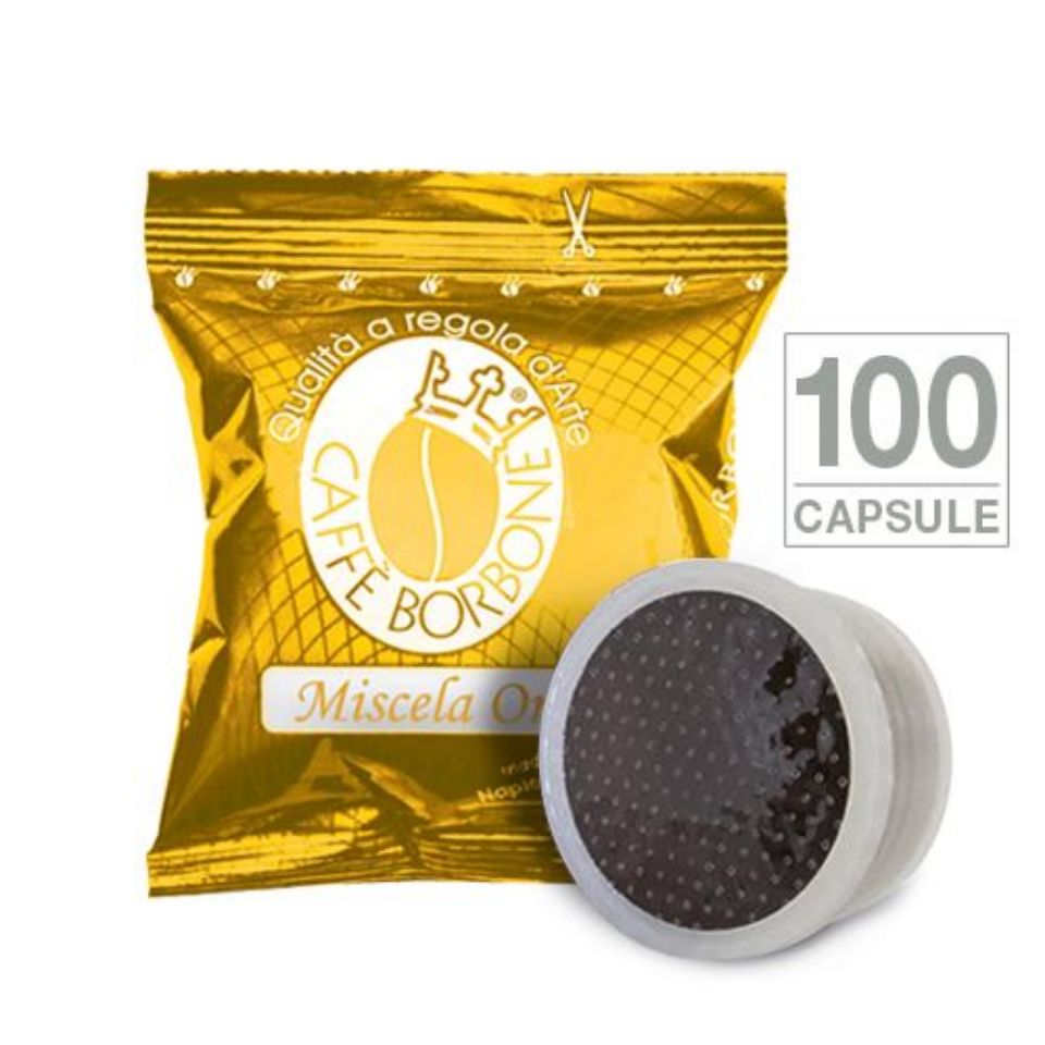 Bild von  100 Kaffeekapseln  Borbone Mischung ORO ( kompatibel mit Espresso Point)