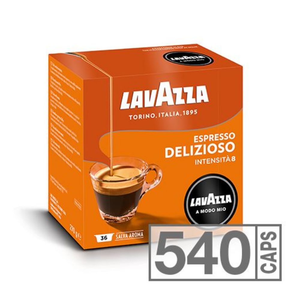 Bild von Angebot: 540 Kapseln A Modo Mio Lavazza Delizioso mit Versand kostenlos