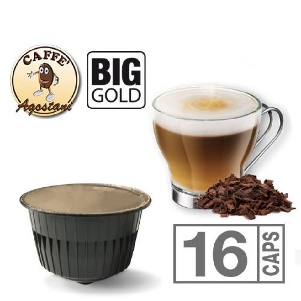 Bild von 16 Kapseln Cortado chocolaty kompatibel Nescafè Dolce Gusto