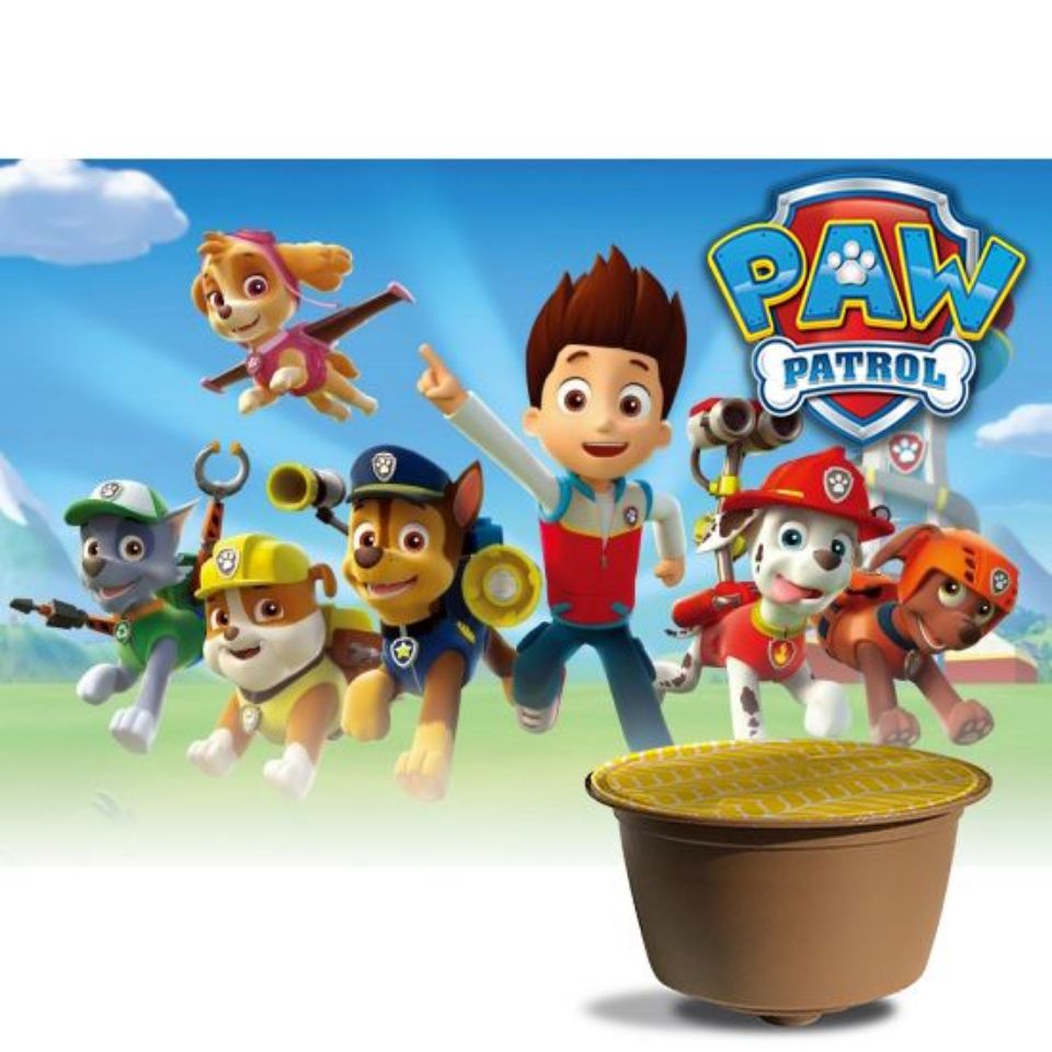 Bild von 60 Kapseln PAW PATROL Ciocco Cookie kompatibel Nescafé Dolce Gusto  Kostenloser Versand