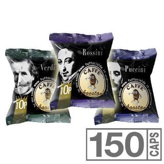 Zeige Details für Neues START-ANGEBOT: 150 Kaffeekapseln Agostani TOP- MIX, kompatibel mit Lavazza BLUE und Lavazza In Black Bild von Neues START-ANGEBOT: 150 Kaffeekapseln Agostani TOP- MIX, kompatibel mit Lavazza BLUE und Lavazza In Black