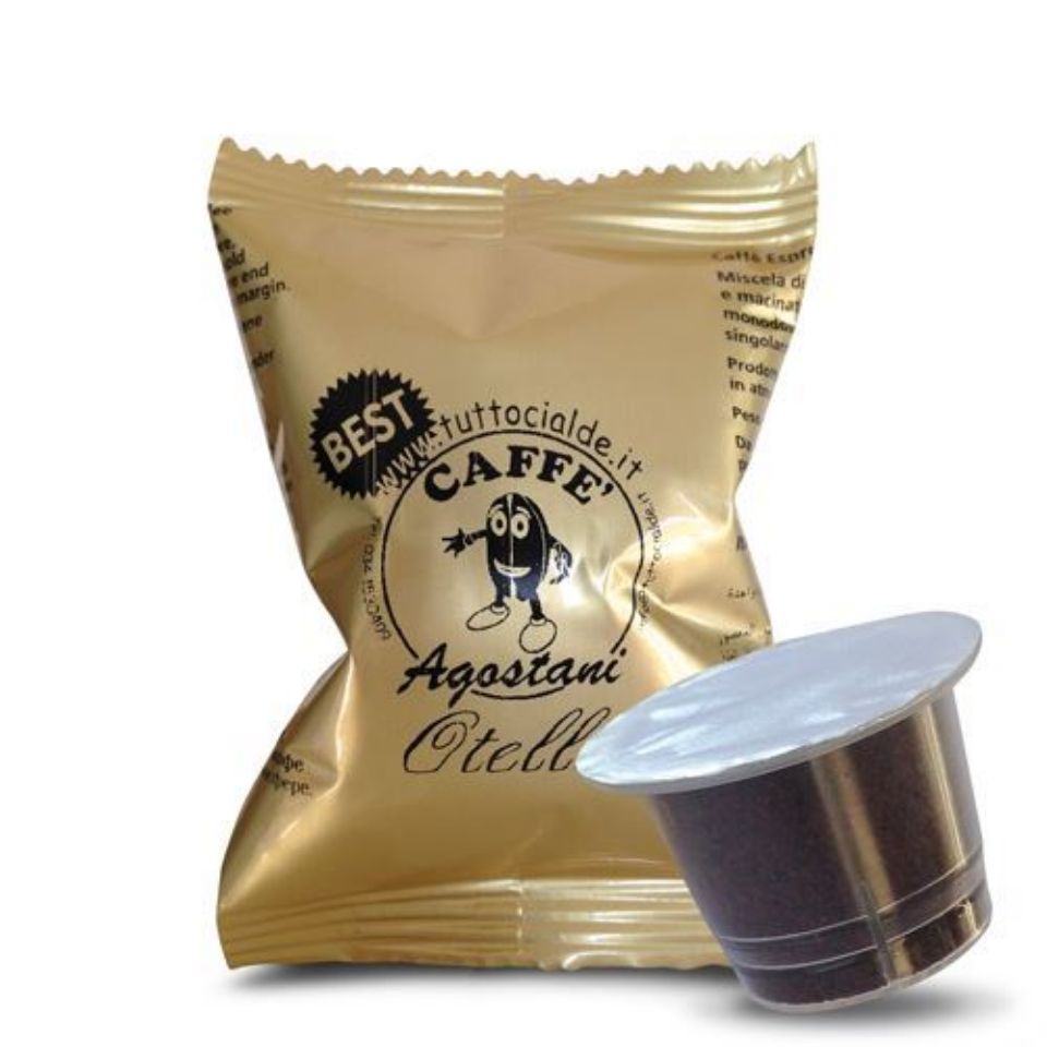 Bild von 100 Agostani Kaffeekapseln Best Otello kompatibel mit Nespresso