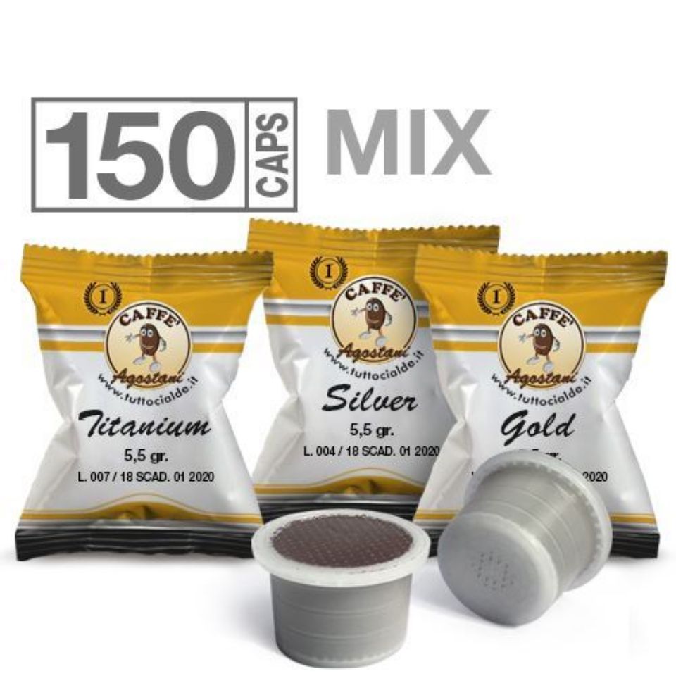 Bild von SONDERANGEBOT: 150 Kapseln Agostani PRIMO Mix Versand kostenlos Bild von SONDERANGEBOT: 150 Kapseln Agostani PRIMO Mix Versand kostenlos