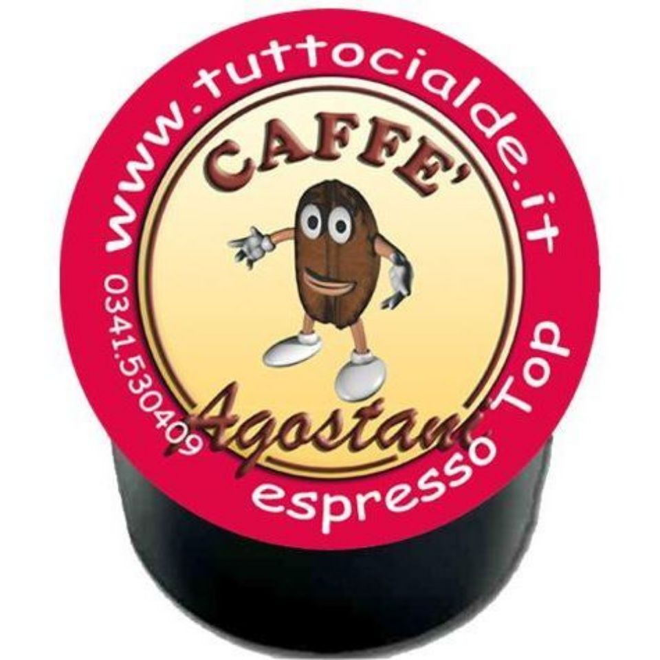 Bild von 100 Kaffeekapseln Agostani kompatibel mit Kaffeemaschinen Lavazza BLUE und Lavazza In Black