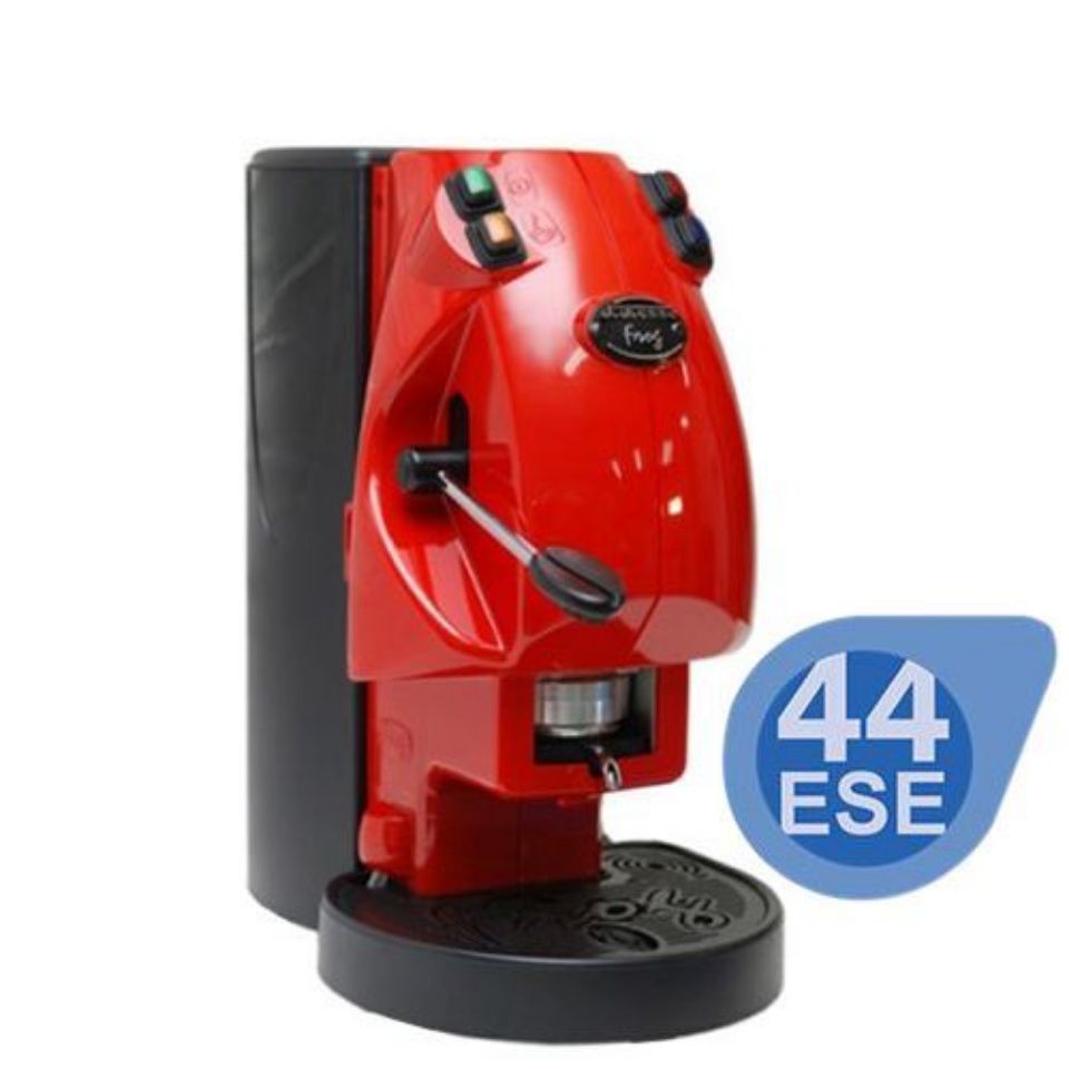 Bild von Kaffeepadmaschine Didiesse Frog Rossa  benutzt PapierfilterKapseln  ESE 44 mm
