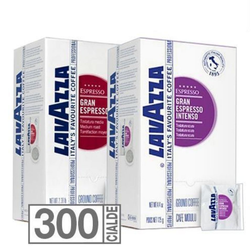 Bild von ANGEBOT: 300 Kaffeepads 44mm ESE Lavazza MIX Gran Espresso mit kostenlosem Versand