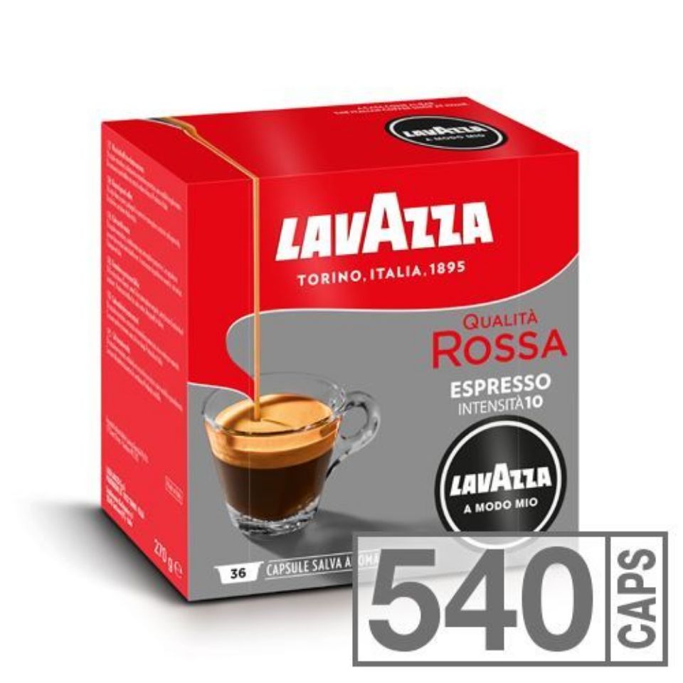 Bild von 540 Kapseln Lavazza a Modo Mio Qualità Rossa