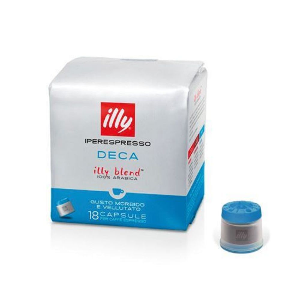 Bild von 108 Pads Espresso Illy Iperespresso DECA 100 % Arabica entkoffeiniert