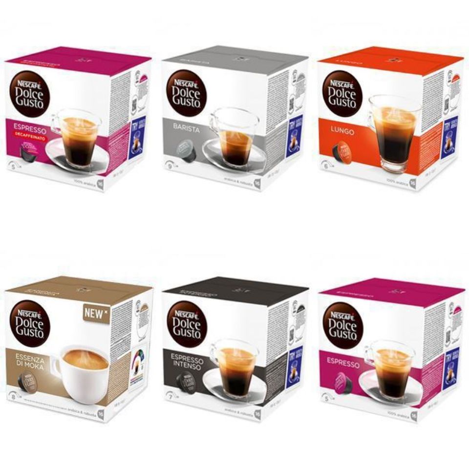 Bild von 96 Kapseln Nescafè Dolce Gusto caffè MISTI / Kaffee-Mix Bild von 96 Kapseln Nescafè Dolce Gusto caffè MISTI / Kaffee-Mix