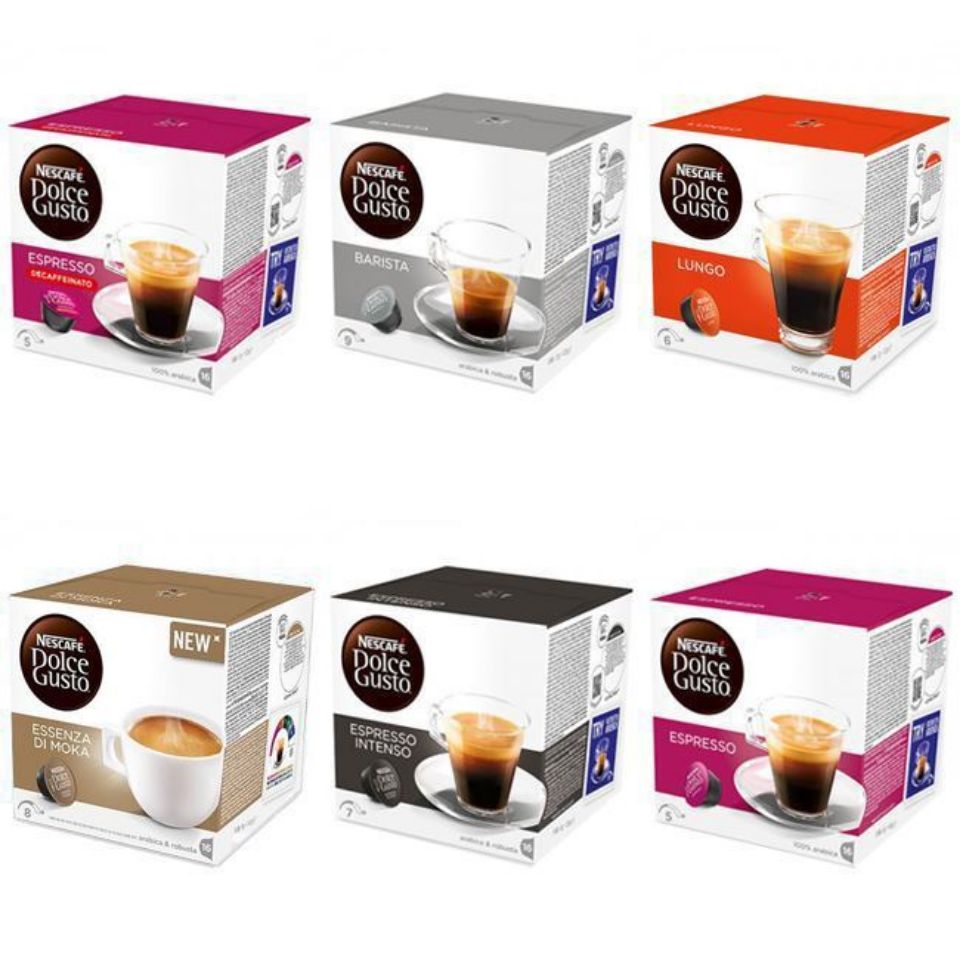 Bild von 96 Kapseln Nescafè Dolce Gusto caffè MISTI / Kaffee-Mix