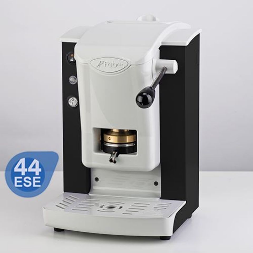 Bild von Kaffeepadmaschine Faber Farbe Schwarz für 44mm ESE Bild von Kaffeepadmaschine Faber Farbe Schwarz für 44mm ESE