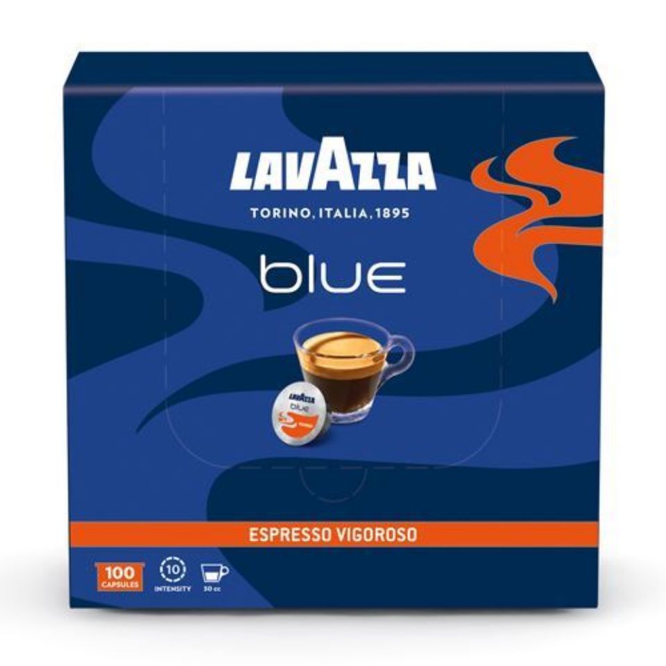 Bild von kaffee Lavazza BLUE VIGOROSO 100 Kapseln 9,5 Gr.