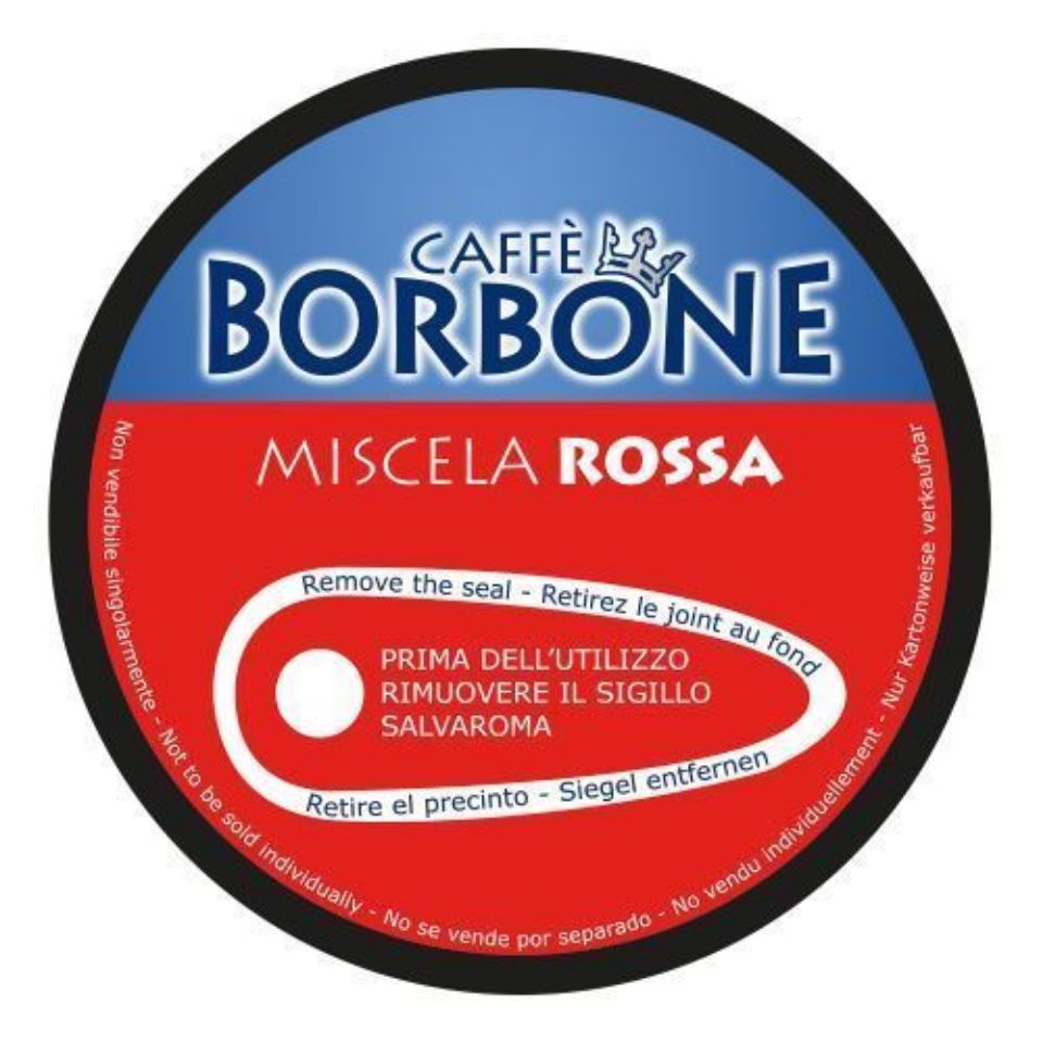 Bild von 90 Borbone Kapseln Kaffeemischung ROT kompatibel Nescafè Dolce Gusto