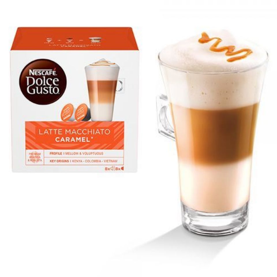 Kapseln Nescafè Dolce Gusto Latte Macchiato Caramel