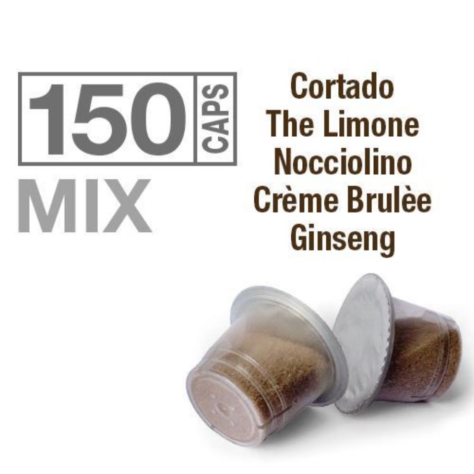 Bild von SONDERANGEBOT: 150 Kaffeekapseln Caffè Agostani BEST Mix kompatibel Nespresso kostenlose Spedition