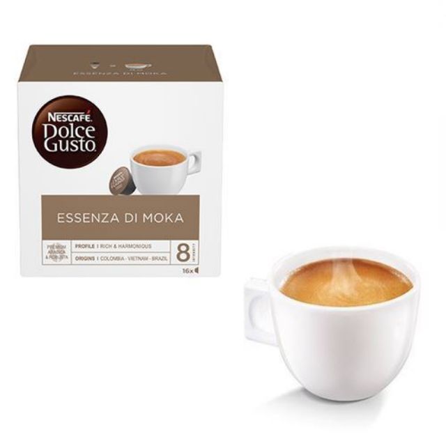Zeige Details für 16 Kapseln Nescafè Dolce Gusto Essenza di Moka Bild von 16 Kapseln Nescafè Dolce Gusto Essenza di Moka