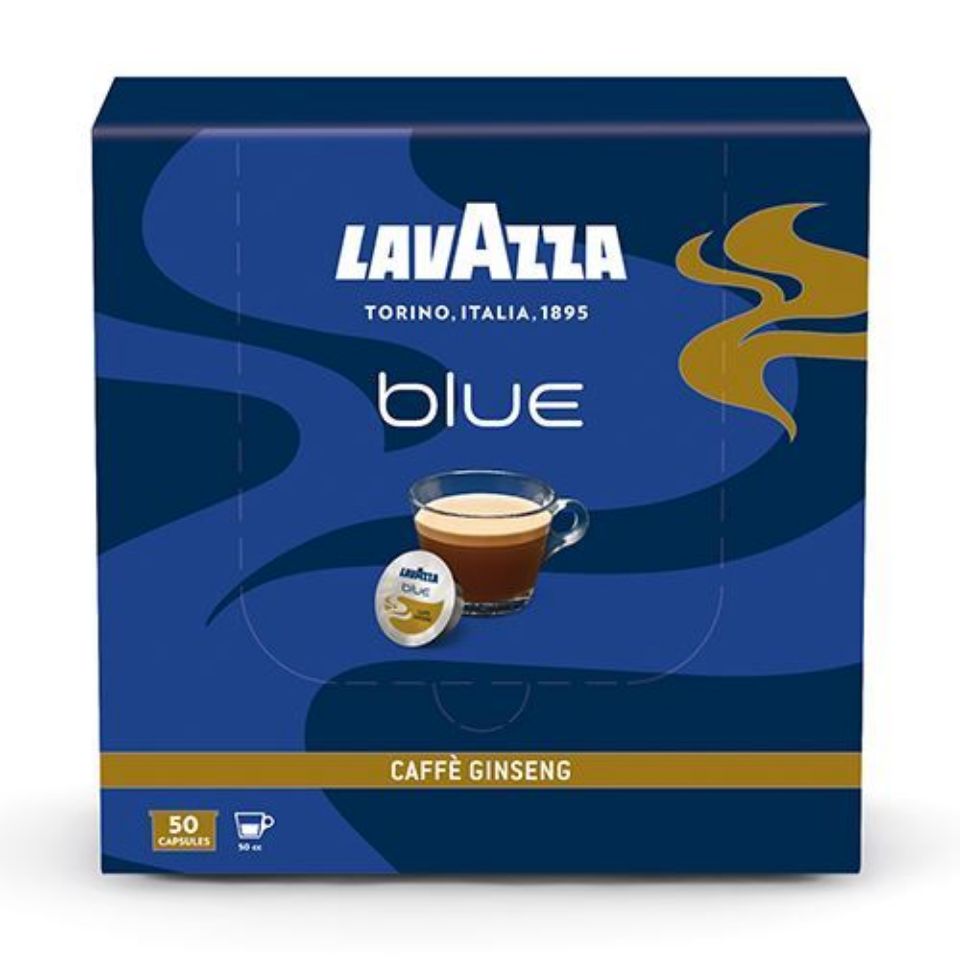 Bild von 50 Kaffeekapseln Lavazza BLUE caffè al Ginseng