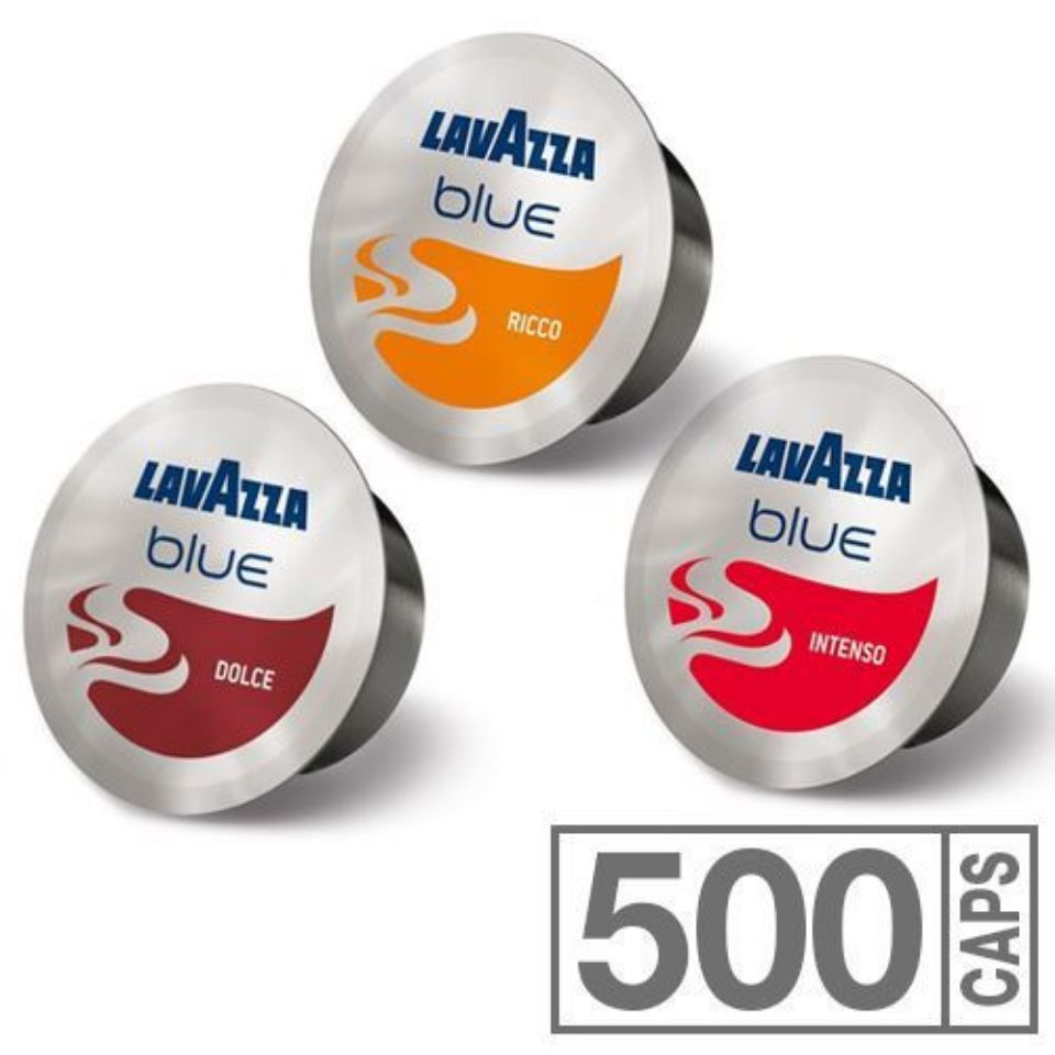 Bild von SONDERANGEBOT: 500 Kapseln Caffè Lavazza BLUE Dolce Ricco Intenso SPEDITION KOSTENLOS 