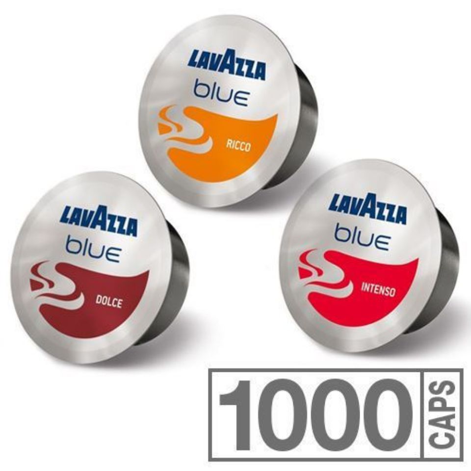 Bild von SONDERANGEBOT: 1000 Kapseln Caffe Lavazza BLUE Dolce Ricco Intenso SPEDITION KOSTENLOS 