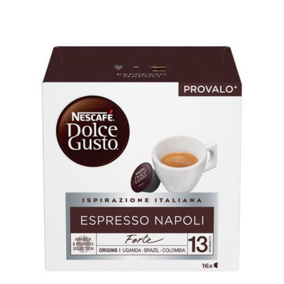 Bild von Kostenloses Geschenk: 16 Kapseln Nescafè Dolce Gusto Espresso Napoli