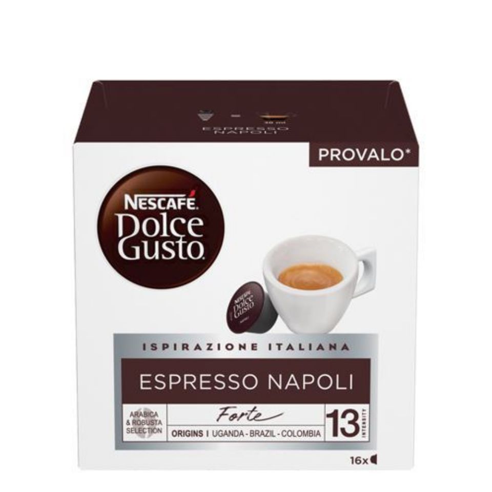 Bild von Kostenloses Geschenk: 16 Kapseln Nescafè Dolce Gusto Espresso Napoli Bild von Kostenloses Geschenk: 16 Kapseln Nescafè Dolce Gusto Espresso Napoli