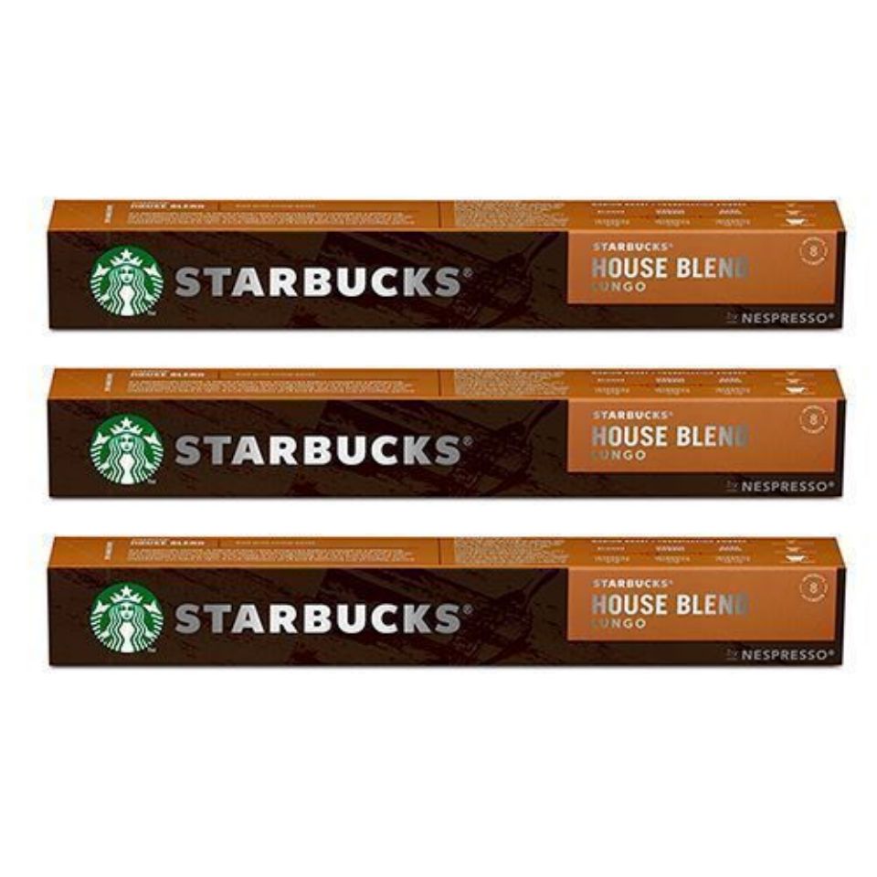 Bild von 120 STARBUCKS Kapseln House Blend von Nespresso Kapseln für Kaffee Lungo