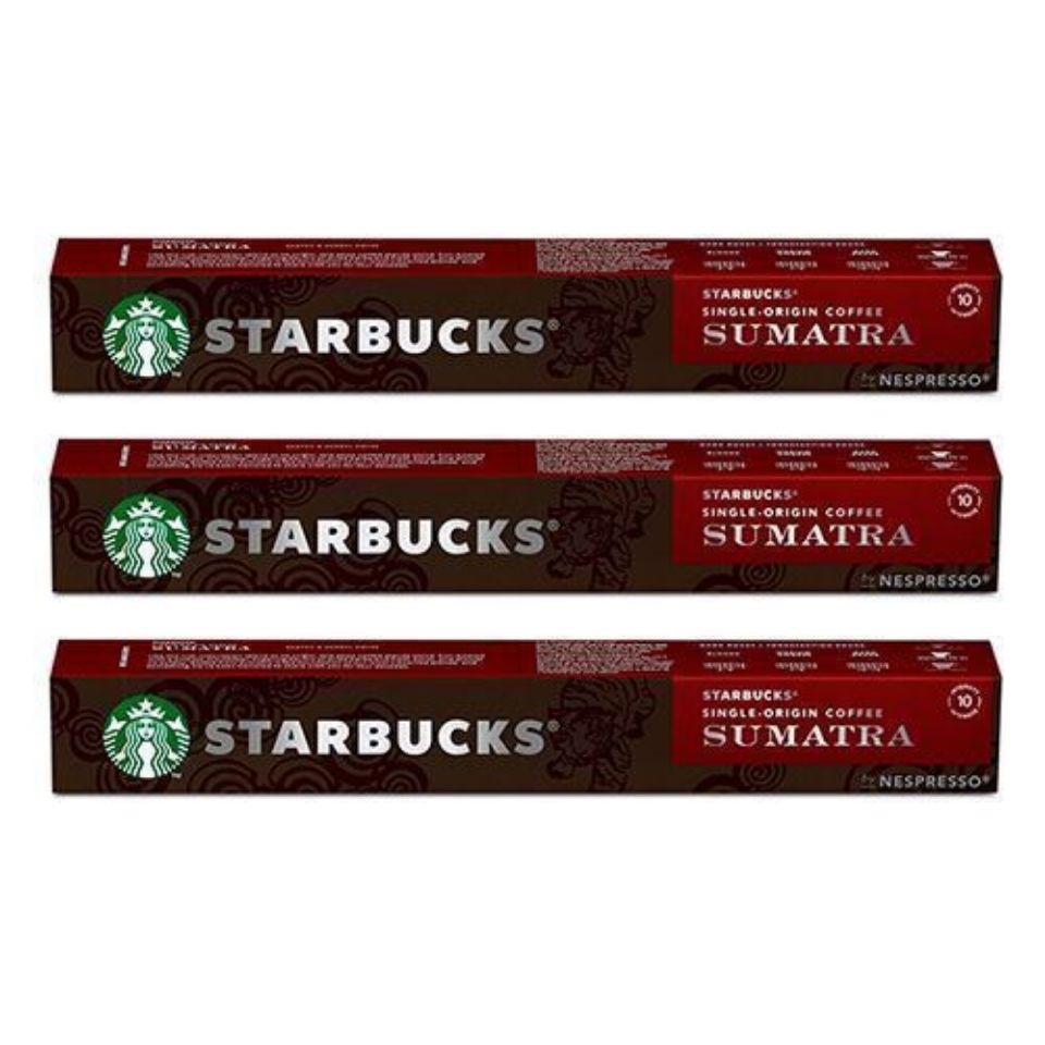 Bild von 120 STARBUCKS-Kapseln Single-Origin Sumatra von Nespresso  für Kaffee Espresso