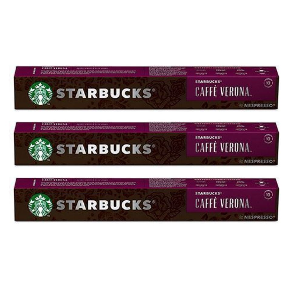 Bild von 120 STARBUCKS Kapseln Caffè Verona von Nespresso  für Kaffee Espresso 